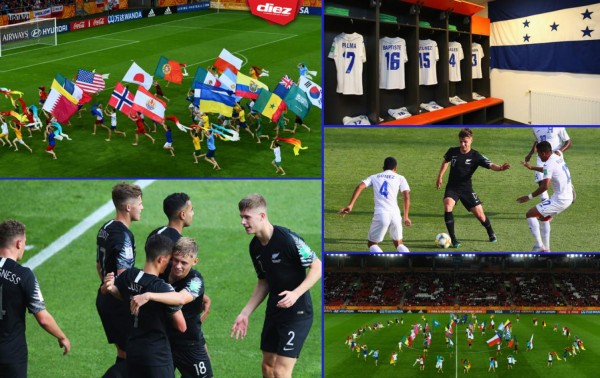 Las mejores fotos del debut de la Selección de Honduras en el Mundial de Polonia 2019