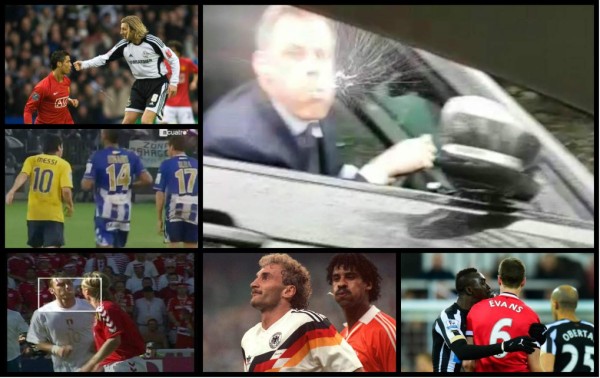 Los escupitajos más famosos de la historia del fútbol