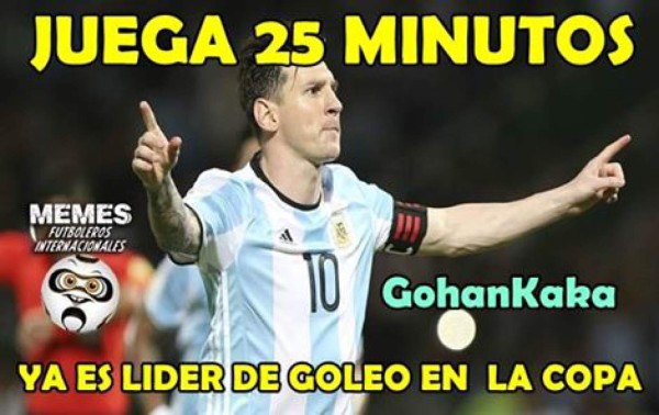 Los mejores memes de la brillante actuación de Messi ante Panamá