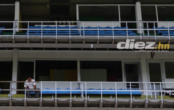 Así avanzan trabajos de remodelación de estadio Morazán para eliminatoria