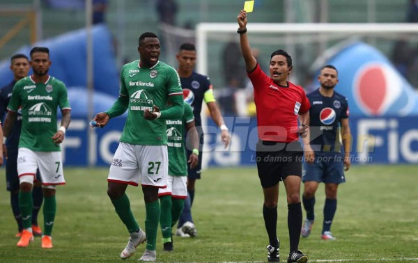 Motagua-Marathón, una semifinal llena de faltas, amarillas y rojas