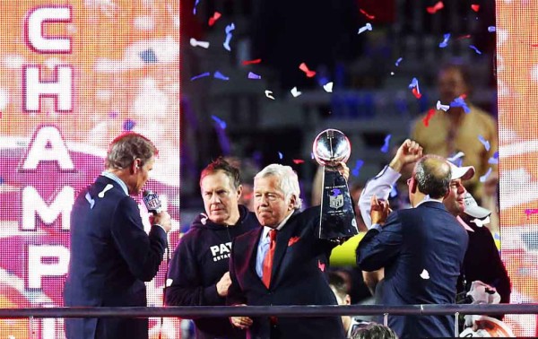 New England Patriots Ganadores del Super Bowl 2015