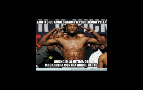 Los mejores memes de la carrera de Floyd Mayweather