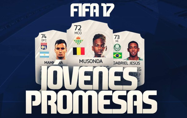 Las futuras estrellas en el FIFA 17