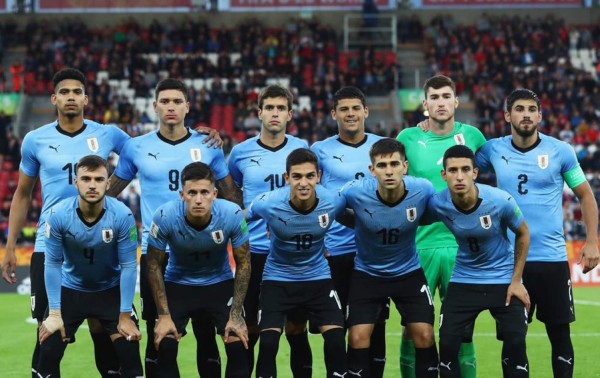 Uruguay Sub-20, una Selección llena de estrellas que enfrentará a Honduras en Polonia 2019