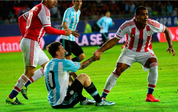 Las mejores fotos de Argentina-Paraguay y Uruguay-Jamaica en Copa América 2015