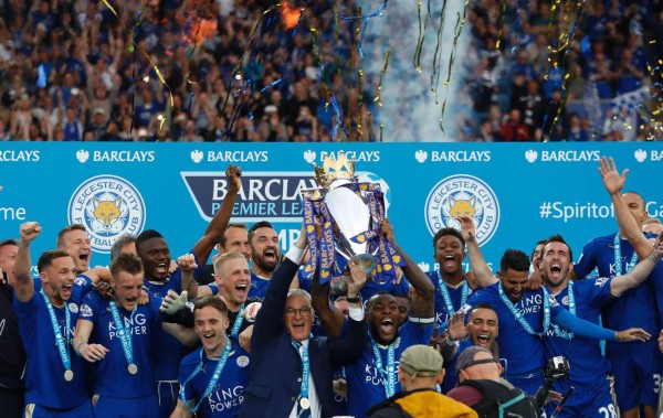 Las mejores imágenes de la celebración del Leicester City por su título en la Premier League
