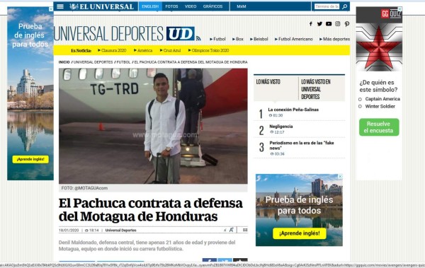Denil Maldonado: Prensa y periodistas mexicanos hablan sobre el hondureño del Pachuca
