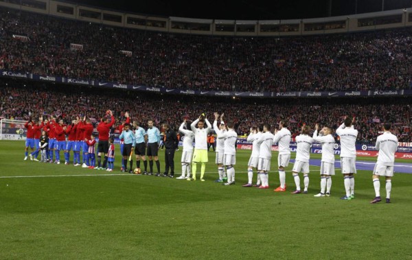 Las imágenes que no viste del derbi Atlético-Real Madrid