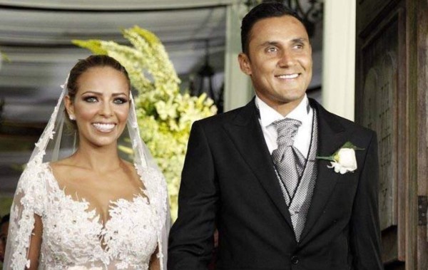 Sorpresa: Andrea Salas, la bella esposa de Keylor Navas, estaría embarazada