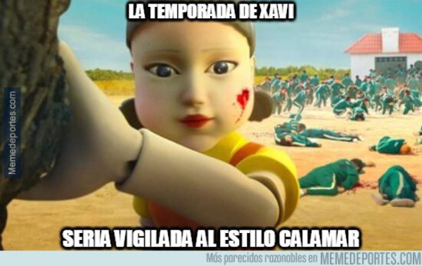 ¡Ya empezó a perder pelo! Los memes que hacen pedazos a Xavi antes de su debut con el Barcelona