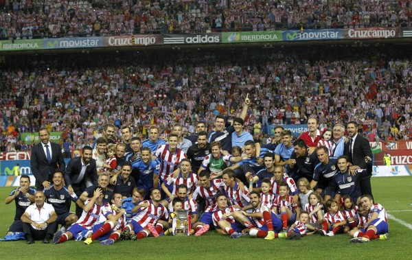 El Atlétco de Madrid, supercampeón de España