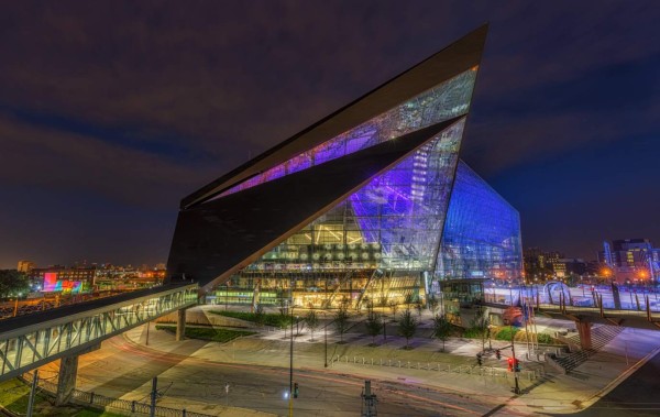 El espectacular estadio US Bank donde se jugará el Super Bowl LII