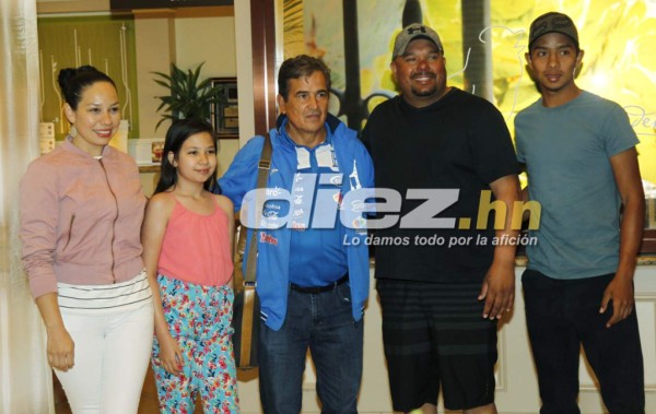 Las curiosas imágenes del viaje de la Selección de Honduras a Fort Myers