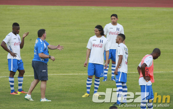 Honduras por fin entrenó completa