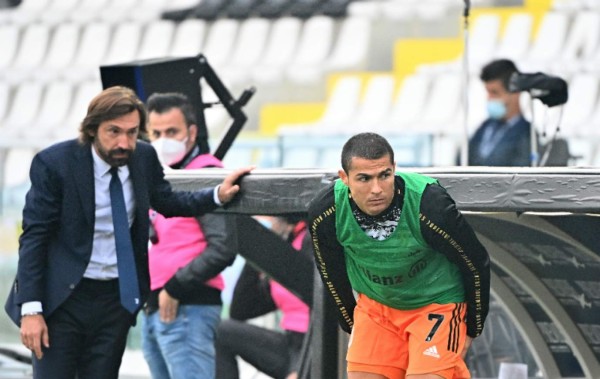 El guiño a Pirlo y mostró cuerpazo: Así fue el regreso de Cristiano Ronaldo con Juventus