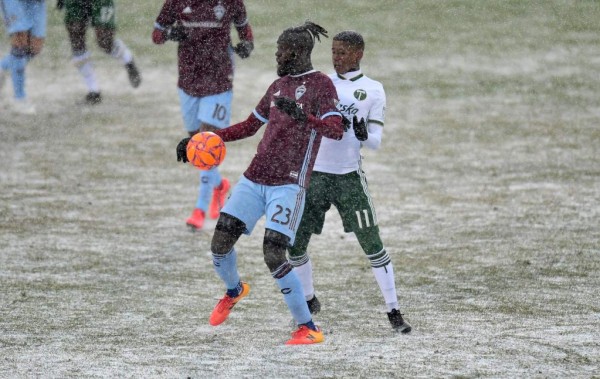 ¡A 18° bajo cero! Colorado-Portland Timbers, el partido más frío de la historia de MLS