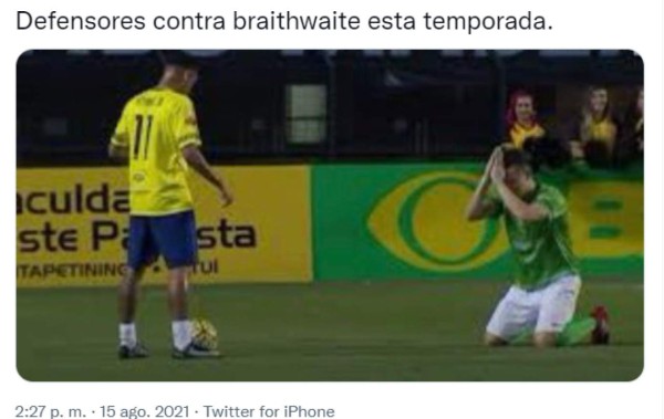 PSG quiere a Braithwaite: estallan las redes con divertidos memes tras el triunfo del Barcelona en LaLiga