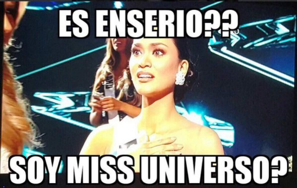 Los memes más divertidos que nos dejó el polémico final de Miss Universo 2015