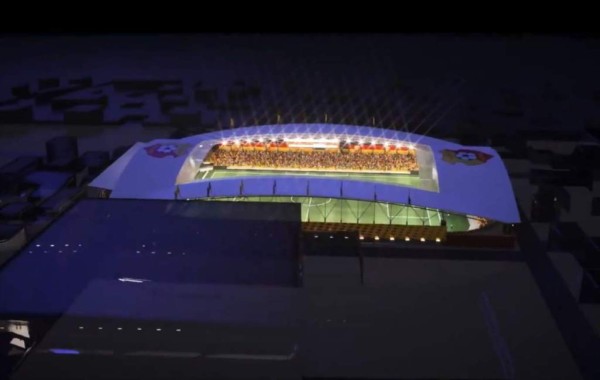 Presentan cómo quedará oficialmente el estadio de Herediano con la remodelación