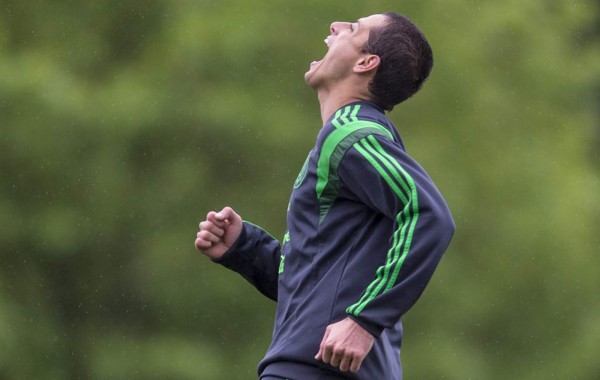'Chicharito” Hernández será suplente en el debut de México