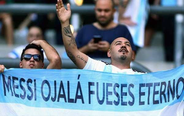 No viste en TV: El bonito gesto de Messi en el triunfo de Argentina ante Brasil