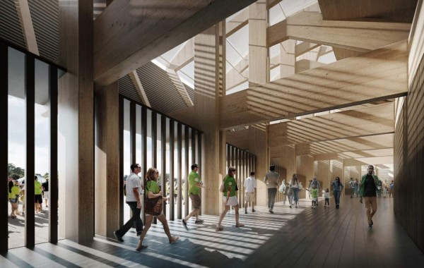 ¡Increíble! El espectacular estadio de madera que será construido por un equipo de Inglaterra