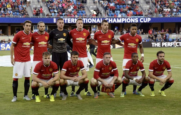 Manchester United venció fácilmente al San José con 'Muma' de titular