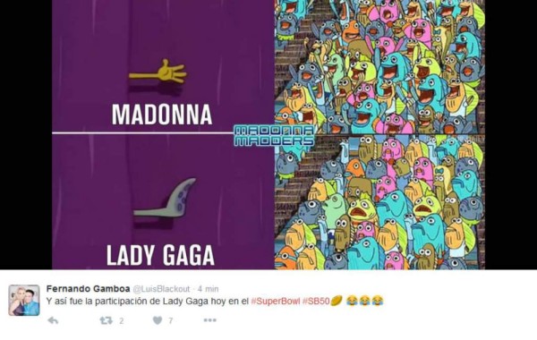 La espectacular entonación del himno nacional y el vestido de Lady Gaga arrasan en memes