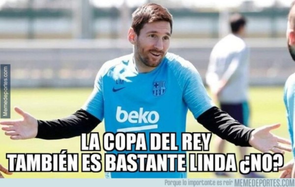 Para morir de risa: Los otros memes que 'matan' al Barcelona tras la final de la Copa del Rey&nbsp;&nbsp;