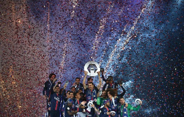 Así celebraron su título de campeón la Juventus y PSG en Europa