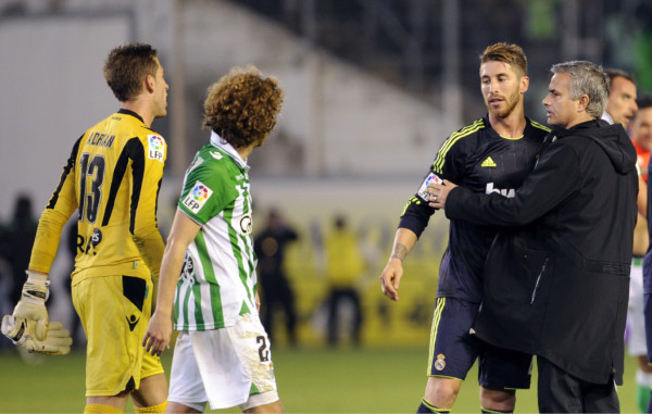 R. Madrid perdió 0-1 ante el R. Betis en la LIGA BBVA