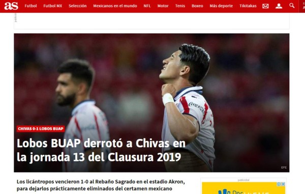 Así reacciona las prensa por la actuación del hondureño Michaell Chirinos contra Chivas