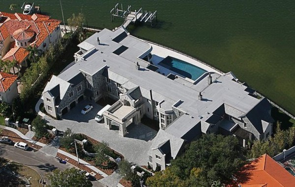 44 mil dólares al mes: La mansión que alquiló Tom Brady y Gisele Bündchen en Tampa