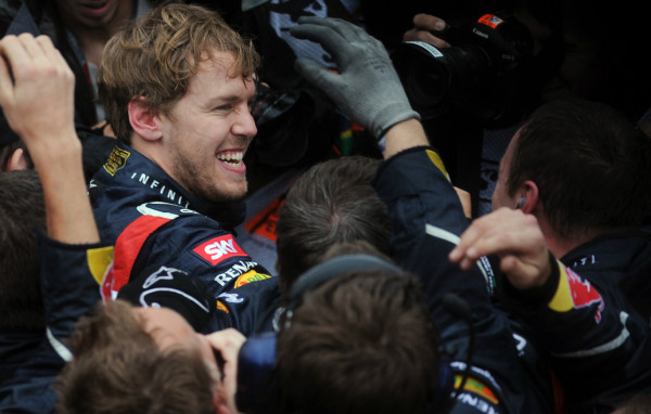 Vettel se coronó tricampeón en Brasil