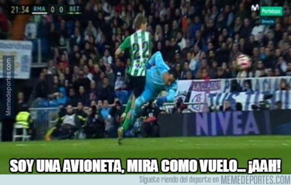 Los memes crucifican a Keylor Navas tras el Madrid-Betis