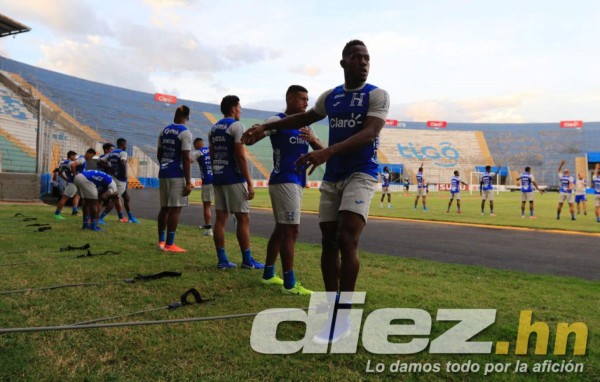 En imágenes: Así fue el último entrenamiento de Honduras previo al juego con Puerto Rico
