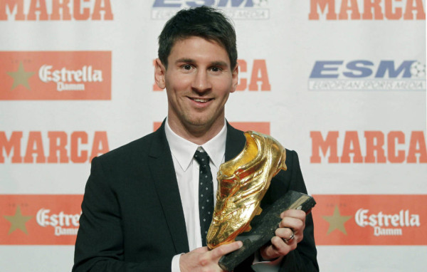 Lionel Messi recibió la Bota de Oro.