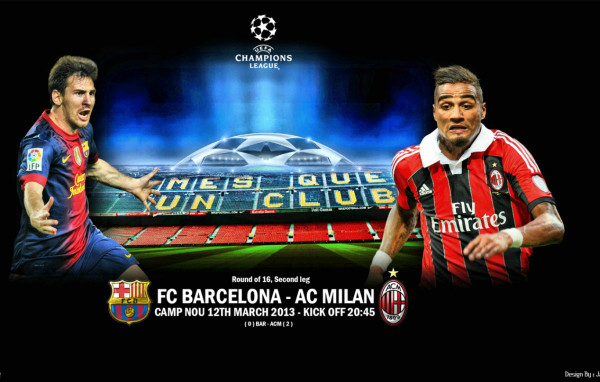 FC Barcelona derrota al AC Milan en el Camp Nou