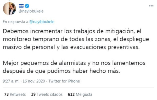 Lo que dicen los medios y en redes sobre el huracán Iota: 'Traerá vientos catastróficos”