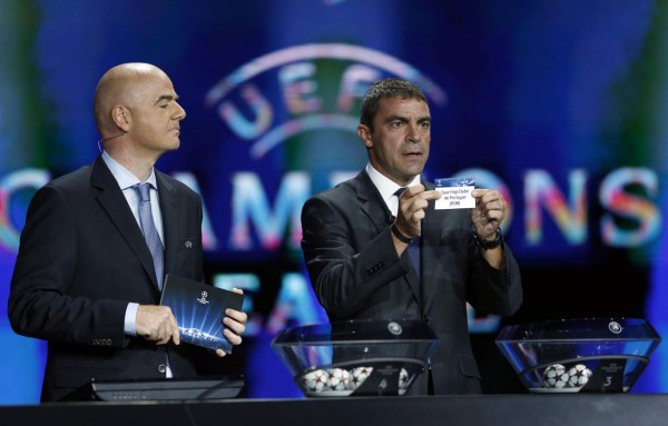 Sorteo de la Champions League temporada 2014-15