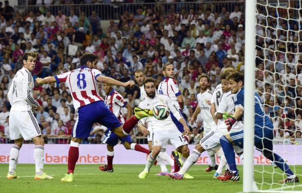 Real Madrid y Atlético de Madrid empatan en partido de ida de la Súper Copa