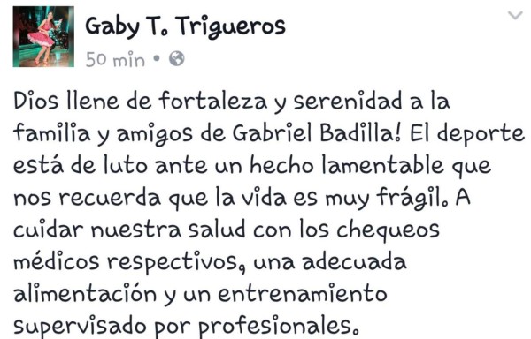¡QUÉ TRISTE! El fútbol costarricense llora la muerte de Gabriel Badilla