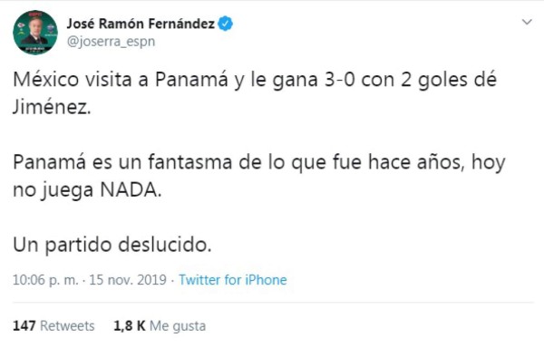El mensaje arrogante de Faitelson y lo dicho en redes tras el México-Panamá