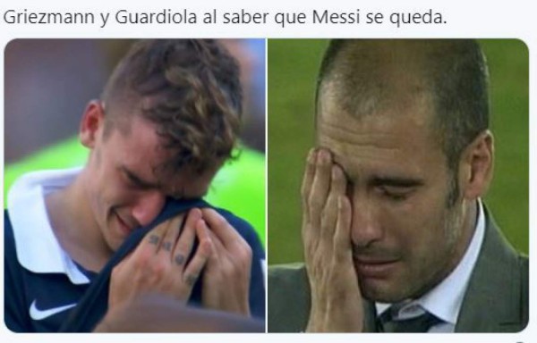 Los memes destrozan a Messi tras anunciar su decisión de quedarse en el Barcelona