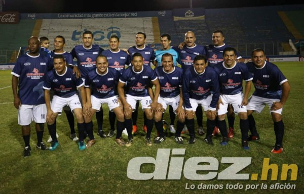 Fotos: El show de las Leyendas de Olimpia y Motagua en el estadio Nacional