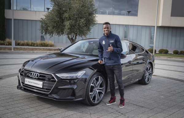 Los espectaculares autos Audi 2020 de los futbolistas del Real Madrid: El de Vinicius es una joya