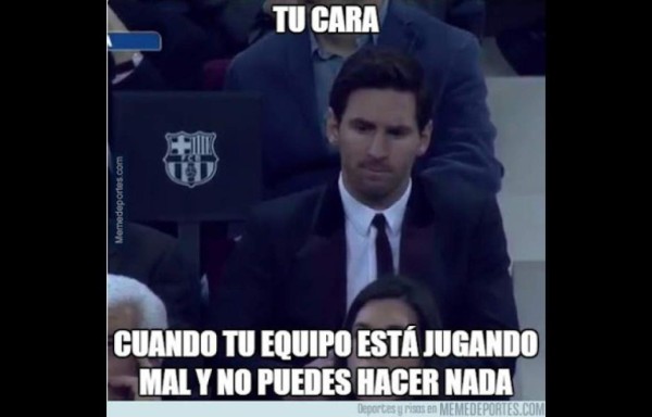 Luis Suárez se robó el show con el Barcelona y también con los memes