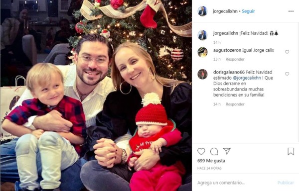 En familia y con mucha elegancia, así pasaron la navidad los famosos de Honduras