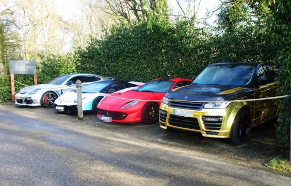 La colección de autos de Pierre-Emerick Aubameyang valorada en 26,600,000 millones de lempiras